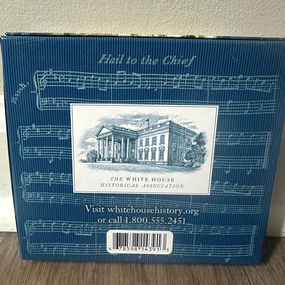 2010 White House Christmas Ornament depicts Army- Navy Reception 1900